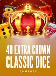 40 Extra Crown Classic Dice