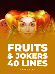 Fruits & Jokers: 40 Lines